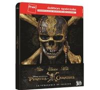 Pirates des Caraïbes La vengeance de Salazar Steelbook Edition spéciale Fnac Blu-ray 3D