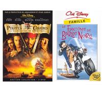 Pirates des Caraïbes / Le Fantôme de Barbe Noire - Bipack 2 DVD