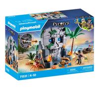 Pirates Ile Au Trésor Avec Pirate Et Monstre Marin 71531 Multicolore TU