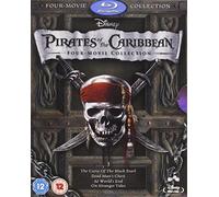 Pirates of the Caribbean 1-4 Boxset [Blu-ray]