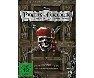 Pirates of the Caribbean 1-4 Collection - Die Piraten-Quadrologie
