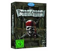 Pirates of The Caribbean 1-4 Collection-Die Piraten-Quadrologie [Blu-Ray] [Import]