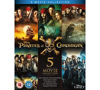 Pirates of the Caribbean 1-5 BD Boxset [Blu-Ray] [UK Import]