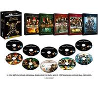 Pirates of the Caribbean 1 à 5 Blu-ray 4K Ultra HD