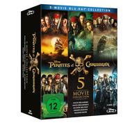 Various - Pirates of the Caribbean: 5-Movie Collection [Blu-ray] Allemand