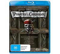 Pirates of the Caribbean Quadrilogy (Curse of the Black Pearl/Dead Man's Chest/At World's End/On Stranger Tides)