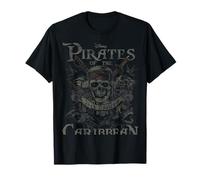 Pirates Of The Caribbean Skull Jack Sparrow T-Shirt