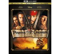 Pirates Of The Caribbean: Curse Of The Black Pearl [Ultra Hd] With Blu-Ray, 4