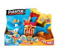 Piratix King Shark Playset Aventure Du Trésor Doré Avec Figure Exclusive