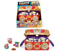 PIRATIX Le Trésor du Monstre - Coffre au trésor avec Un Monstre caché à l'intérieur. Contient 1 Coffre, 3 Piratix exclusifs, 1 trésor Exclusif et 3 Accessoires.