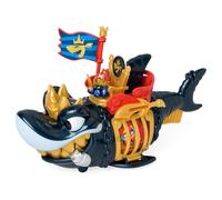 Piratix Roi Requin Avec Dents Dorées - Figurine Aventure Pirate Ensemble De Jeu