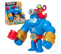 PIRATIX Smash Jack - Gorille articulé Qui Frappe verticalement et avec Un déclencheur - Comprend 1 Gorille, 1 Piratix Exclusif, 1 trésor Exclusif et 1 Projectile