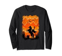 Pire cauchemar d'Ichabod, cavalier sans tête Halloween Manche Longue