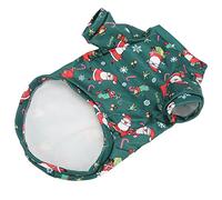 Piré Pet Vêtements Respirant G S Adorable Dessin animé Imprime des Vêtements de Noël Chien Chaud pour SM Petm Petm Clothesdogdog Pull Noël Confortable et Guerre (XL)