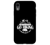 Pire scénario Go Hiking a Bear Kills You Coque pour iPhone XR