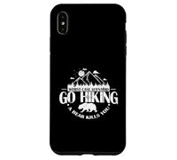 Pire scénario Go Hiking a Bear Kills You Coque pour iPhone XS Max