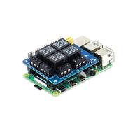 PiRelay Carte d'extension pour Raspberry Pi 4B/3B+/3B/2B/B+/A Charge de Relais jusqu'à 250VAC/5A, 30VDC/5A par SB Components