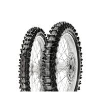 Pirelli Pneu moto arrière tout-terrain Scorpion MX Soft 57M TT 100/90 R19 Argenté