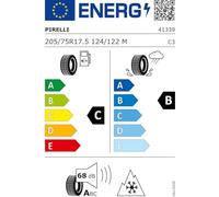 Pneus PIRELLI R02 PROFUEL STEER 205/75/17.5 M 124 été