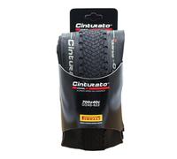 Pirelli Cinturato™ H Techwall 127 Tpi Speedgrip Tubeless 700c X 40 Gravel Tyre Noir 700C x 40 Black