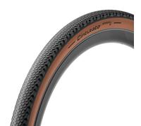 Pirelli Pneu Gravel Cinturato H Classic Techwall 127 TPI Speedgrip Tubeless 700 x 50 Doré Tan-Wall
