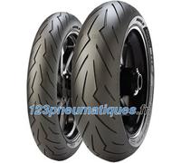 Pirelli - Pneu Moto DIABLO ROSSO III - Sport Route - 150/60R17 - 66H - TL,Arrière,Radial