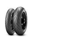 Pirelli Diablo Rosso III 190/50 ZR17 Pneu de moto arrière avec porte-clés 190/50-17 (simple)