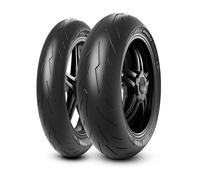 Pirelli - Pneu Moto DIABLO ROSSO IV - Sport Route - 140/70R17 - 66H - TL,Arrière,Radial