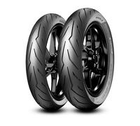 PNEU Pirelli DIABLO ROSSO SPORT 150/60R17 66S 0 plis TL,Diagonal,Avant-Arrière