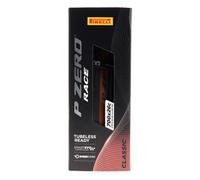 Pneu vélo route Pirelli P Zero Race TLR - SmartEVO - SpeedCore - Made In Italy ( Noir / Flancs marrons / 700 x 30 (30-622) )