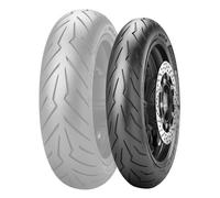 Pirelli Diablo Rosso Sc 47p Tl Scooter Front Tire Noir 110 / 70 / R12