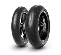 Pirelli - Pneu Moto DIABLO ROSSO IV - Sport Route - 150/60R17 - 66W - TL,Arrière,Radial