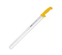Pirge Butcher's Couteau à kebab à lame creuse 50 cm Jaune - Couteau à trancher - Le plus tranchant des couteaux à kebab longs