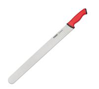 Pirge Duo Couteau à kebab 55 cm Rouge - Couteau à trancher - Le plus tranchant des couteaux à kebab longs