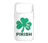 Pirish Shamrock Saint Patrick & Pi Day Math Teacher Irish Coque pour iPhone 17 Pro Max