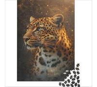 Piritual Meaning of Leopards Puzzles 1000 pièces | puzzle pour couples une activité de soirée douillette à faire à deux avec de la musique et une bonne conversation50x75cm
