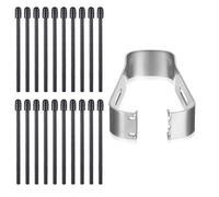 Piriuuo Lot de 20 pointes de rechange pour stylo marqueur Remarkable Marker Stylus - Pointes de stylo 2B de rechange avec outil d'installation compatible avec le stylo Remarkable 1/Marker Plus