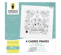 Pirouette cacahouete 4 cadres pirates à