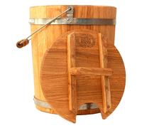 Pirts Seau pour balais pour sauna 15 l, chêne