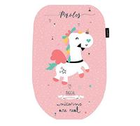 Pirulos 70913204 Matelas groupe 0 en microfibre Motif licorne Rose