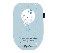 Pirulos 70932203 Matelas Groupe 0 Microfibre Lune Bleu