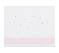 pirulos Dot Stars - Draps en microfibre pour lit, couleur ROSE