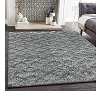 PISA - YASI - Tapis Berbère à Relief - Gris 280 x 370 cm