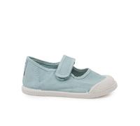 Pisamonas Babies Barefoot en Toile Lavée Taille 24 Couleur Aigue-Marine