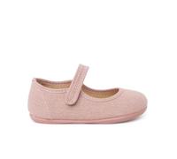 Pisamonas Babies Barefoot Lin Fermeture Scratch Taille 24 Couleur Rose Claire