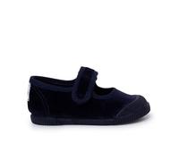 Pisamonas Babies Barefoot Velours Bout Caoutchouc Taille 19 Couleur Bleu Marine