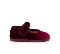 Pisamonas Babies Barefoot Velours Bride Scratch Taille 24 Couleur Bordeaux