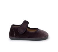 Pisamonas Babies Barefoot Velours Bride Scratch Taille 27 Couleur Gris