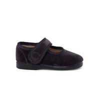 Pisamonas Babies en Velours avec Bouton À Scratch pour Petites Filles Taille 24 Couleur Gris