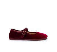 Pisamonas Babies Femme Barefoot Velours Boucle Taille 36 Couleur Bordeaux